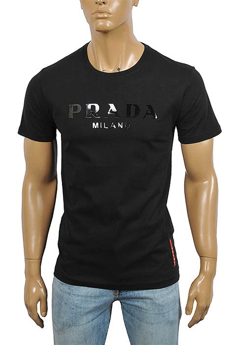 prada milano t shirt herren